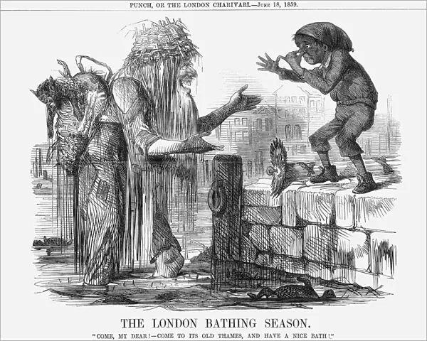 The London Bathing Season, 1859