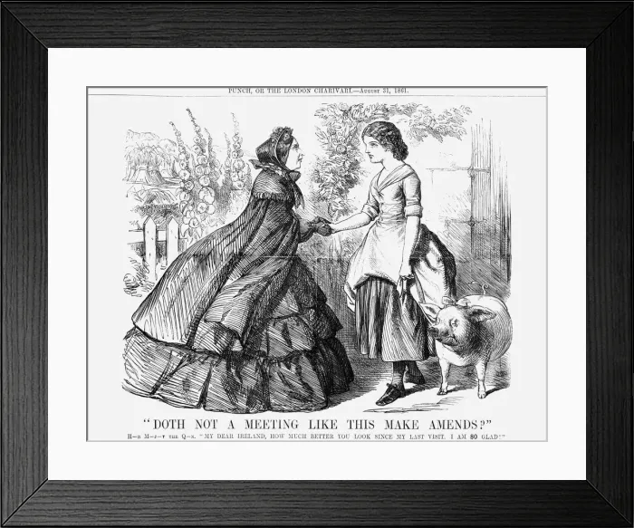 Framed Print : Doth Not a Meeting Like This Make Amends?, 1861 Framed Print : Doth Not a Meeting Like This Make Amends?, 1861