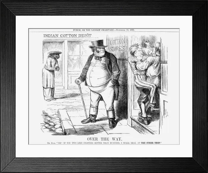 Framed Print : Over the Way, 1861 Framed Print : Over the Way, 1861