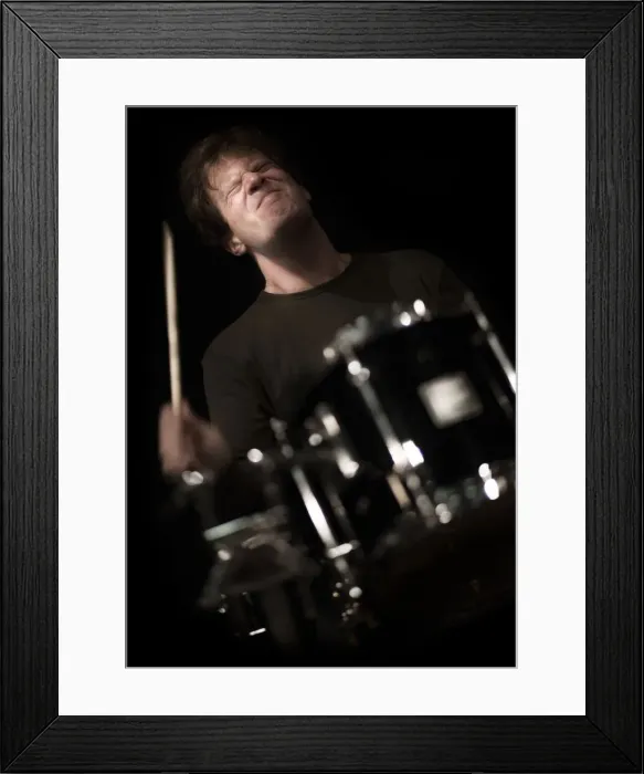 Framed Print : Gary Husband, 2010. Artist: Alan John Ainsworth Framed Print : Gary Husband, 2010. Artist: Alan John Ainsworth