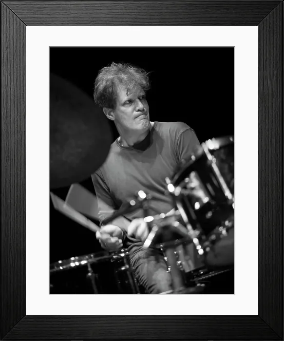 Framed Print : Gary Husband, 2010. Artist: Alan John Ainsworth Framed Print : Gary Husband, 2010. Artist: Alan John Ainsworth