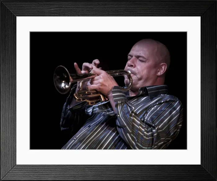 Framed Print : Damon Brown, 2009. Artist: Alan John Ainsworth Framed Print : Damon Brown, 2009. Artist: Alan John Ainsworth