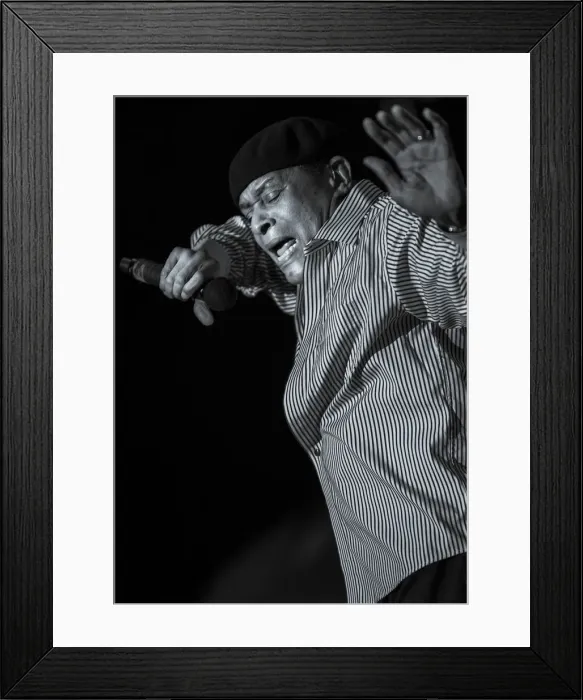 Framed Print : Al Jareau, 2009. Artist: Alan John Ainsworth Framed Print : Al Jareau, 2009. Artist: Alan John Ainsworth