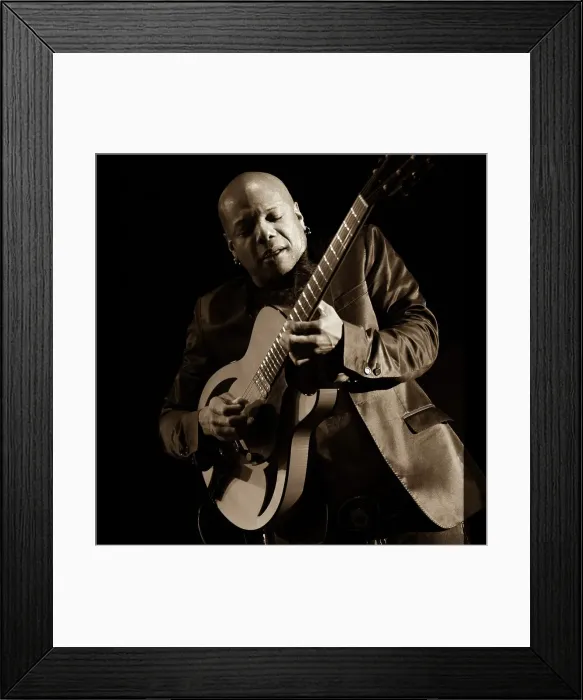 Framed Print : Mark Whitfield, 2009. Artist: Alan John Ainsworth Framed Print : Mark Whitfield, 2009. Artist: Alan John Ainsworth