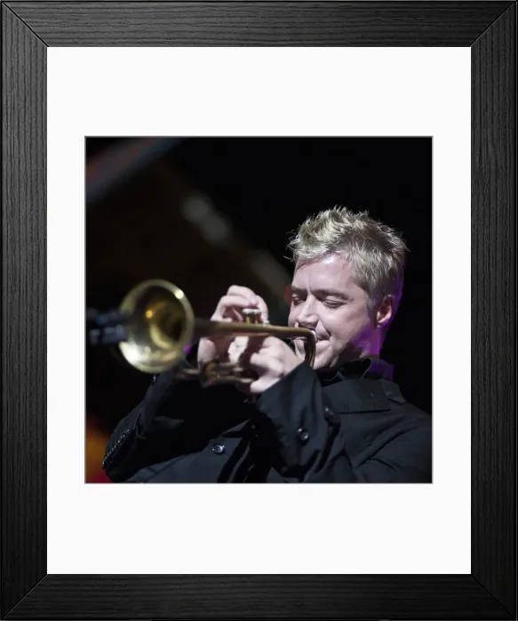 Framed Print : Chris Botti, 2009. Artist: Alan John Ainsworth Framed Print : Chris Botti, 2009. Artist: Alan John Ainsworth