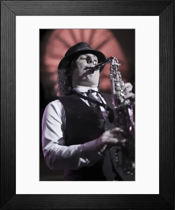 Framed Print : Boney James, 2009. Artist: Alan John Ainsworth Framed Print : Boney James, 2009. Artist: Alan John Ainsworth