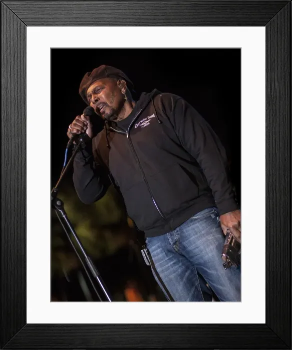 Framed Print : The Neville Brothers, 2009. Artist: Alan John Ainsworth Framed Print : The Neville Brothers, 2009. Artist: Alan John Ainsworth