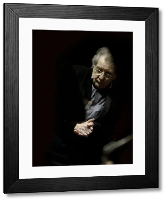 Framed Print : Stan Tracey, 2010. Artist: Alan John Ainsworth Framed Print : Stan Tracey, 2010. Artist: Alan John Ainsworth
