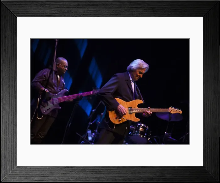 Framed Print : John McLaughlin, 2010. Artist: Alan John Ainsworth Framed Print : John McLaughlin, 2010. Artist: Alan John Ainsworth