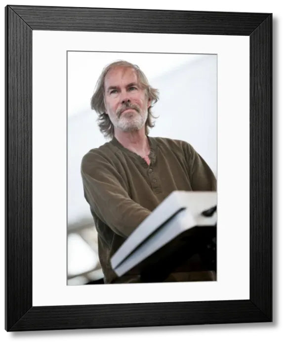 Framed Print : Bill Payne of Little Feat, 2010. Artist: Alan John Ainsworth Framed Print : Bill Payne of Little Feat, 2010. Artist: Alan John Ainsworth