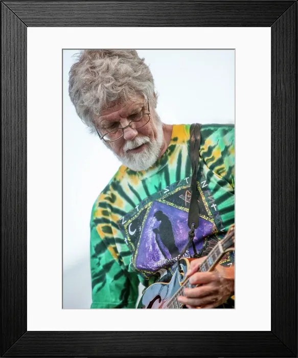 Framed Print : Fred Tackett, Little Feat, 2010. Artist: Alan John Ainsworth Framed Print : Fred Tackett, Little Feat, 2010. Artist: Alan John Ainsworth