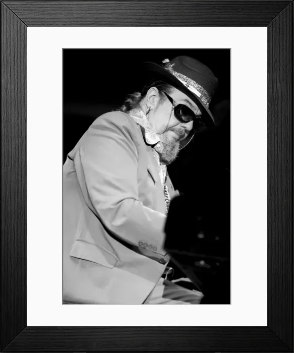 Framed Print : Dr John, 2010. Artist: Alan John Ainsworth Framed Print : Dr John, 2010. Artist: Alan John Ainsworth