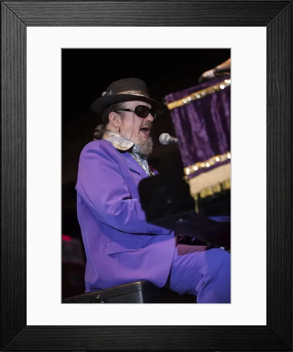 Framed Print : Dr John, 2010. Artist: Alan John Ainsworth Framed Print : Dr John, 2010. Artist: Alan John Ainsworth
