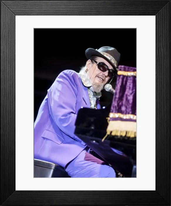 Framed Print : Dr John, 2010. Artist: Alan John Ainsworth Framed Print : Dr John, 2010. Artist: Alan John Ainsworth