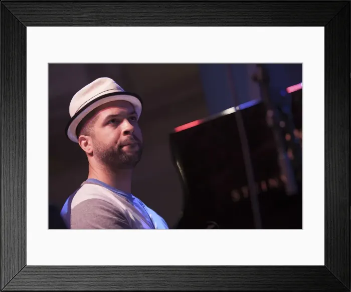 Framed Print : Jason Moran, 2011. Artist: Alan John Ainsworth Framed Print : Jason Moran, 2011. Artist: Alan John Ainsworth