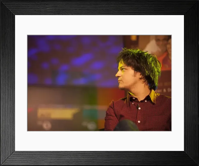 Framed Print : Jamie Cullum, 2011. Artist: Alan John Ainsworth Framed Print : Jamie Cullum, 2011. Artist: Alan John Ainsworth