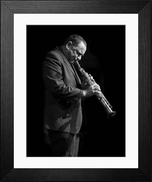 Framed Print : Gilad Atzmon, 2011. Artist: Alan John Ainsworth Framed Print : Gilad Atzmon, 2011. Artist: Alan John Ainsworth