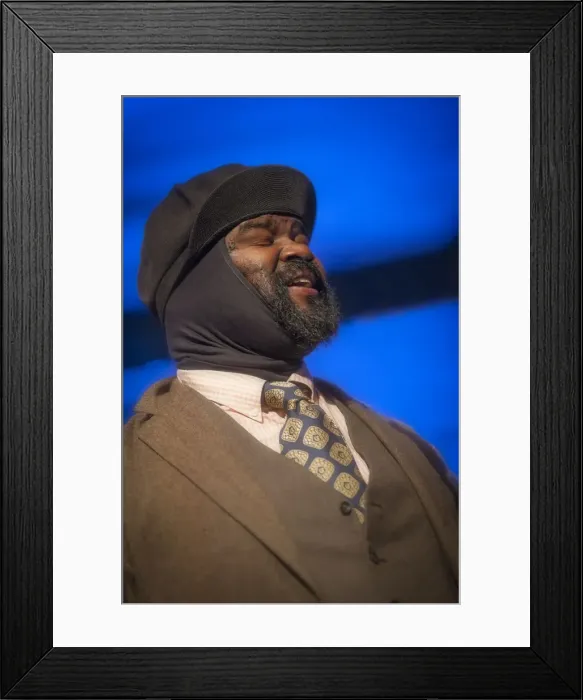 Framed Print : Gregory Porter, 2012. Artist: Alan John Ainsworth Framed Print : Gregory Porter, 2012. Artist: Alan John Ainsworth