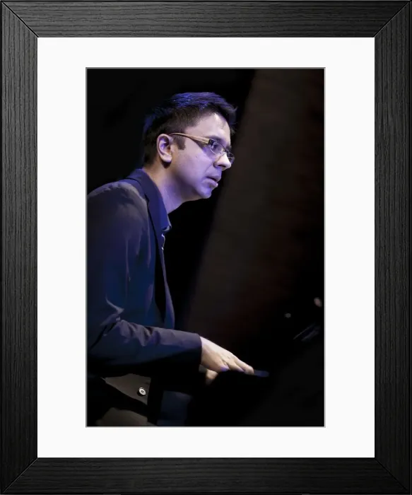 Framed Print : Vijay Iyer, 2012. Artist: Alan John Ainsworth Framed Print : Vijay Iyer, 2012. Artist: Alan John Ainsworth