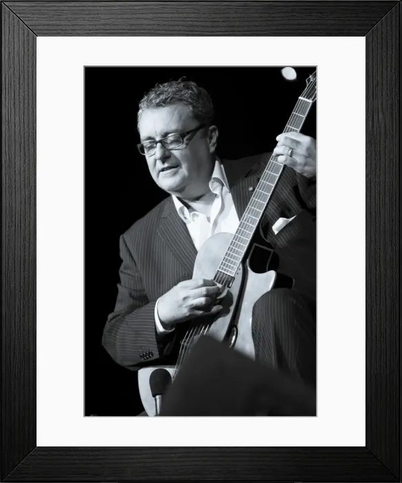 Framed Print : Martin Taylor, 2012. Artist: Alan John Ainsworth Framed Print : Martin Taylor, 2012. Artist: Alan John Ainsworth