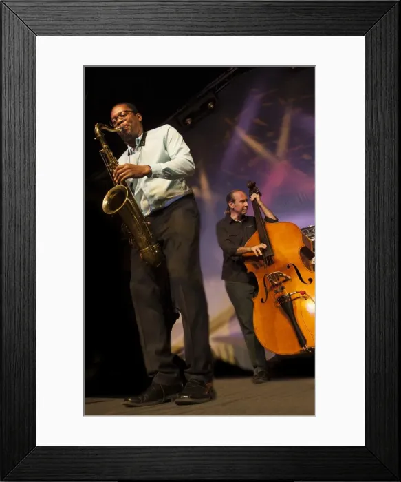 Framed Print : Ravi Coltrane, 2013. Artist: Alan John Ainsworth Framed Print : Ravi Coltrane, 2013. Artist: Alan John Ainsworth