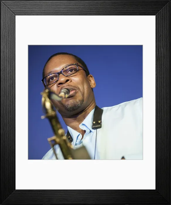 Framed Print : Ravi Coltrane, 2013. Artist: Alan John Ainsworth Framed Print : Ravi Coltrane, 2013. Artist: Alan John Ainsworth