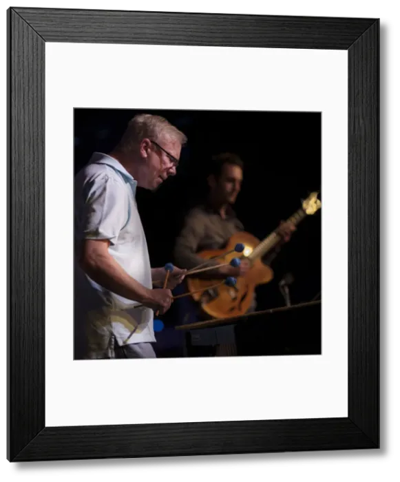 Framed Print : Gary Burton, 2013. Artist: Alan John Ainsworth Framed Print : Gary Burton, 2013. Artist: Alan John Ainsworth