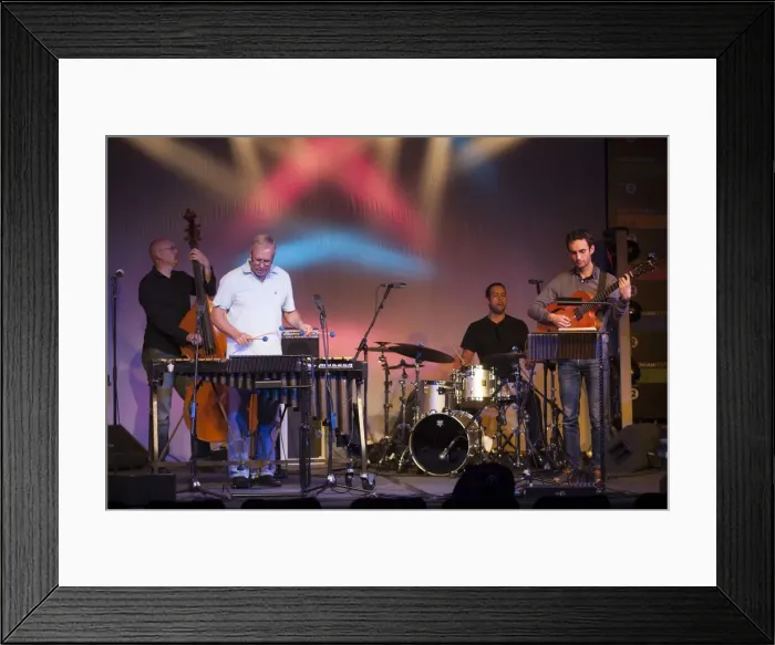 Framed Print : Gary Burton, 2013. Artist: Alan John Ainsworth Framed Print : Gary Burton, 2013. Artist: Alan John Ainsworth