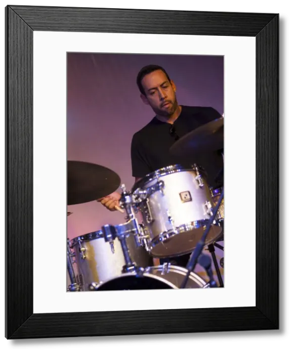 Framed Print : Antonio Sanchez, 2013. Artist: Alan John Ainsworth Framed Print : Antonio Sanchez, 2013. Artist: Alan John Ainsworth
