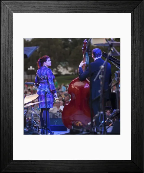 Framed Print : Jane Monheit, 2013. Artist: Alan John Ainsworth Framed Print : Jane Monheit, 2013. Artist: Alan John Ainsworth