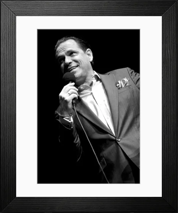 Framed Print : Kurt Elling, 2014. Artist: Alan John Ainsworth Framed Print : Kurt Elling, 2014. Artist: Alan John Ainsworth