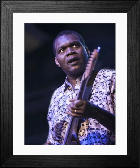 Framed Print : Robert Cray, 2014. Artist: Alan John Ainsworth Framed Print : Robert Cray, 2014. Artist: Alan John Ainsworth