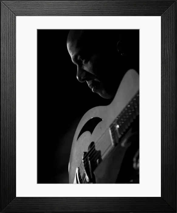 Framed Print : Mark Whitfield, 2009. Artist: Alan John Ainsworth Framed Print : Mark Whitfield, 2009. Artist: Alan John Ainsworth