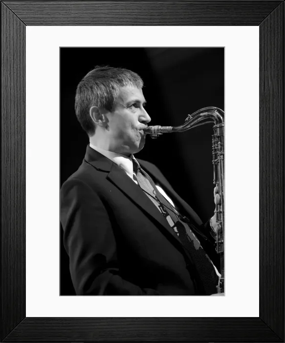 Framed Print : Dave O Higgins, 2010. Artist: Alan John Ainsworth Framed Print : Dave O Higgins, 2010. Artist: Alan John Ainsworth