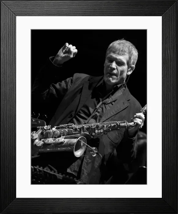 Framed Print : David Sanborne, 2014. Artist: Alan John Ainsworth Framed Print : David Sanborne, 2014. Artist: Alan John Ainsworth