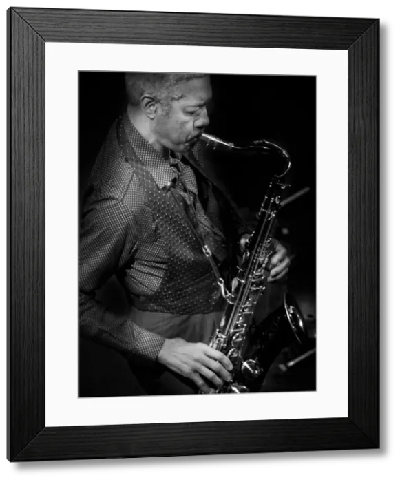 Framed Print : Billy Harper, 2015. Artist: Alan John Ainsworth Framed Print : Billy Harper, 2015. Artist: Alan John Ainsworth