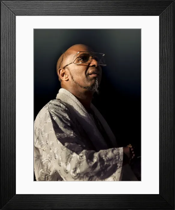 Framed Print : Omar Soso, 2016. Artist: Alan John Ainsworth Framed Print : Omar Soso, 2016. Artist: Alan John Ainsworth