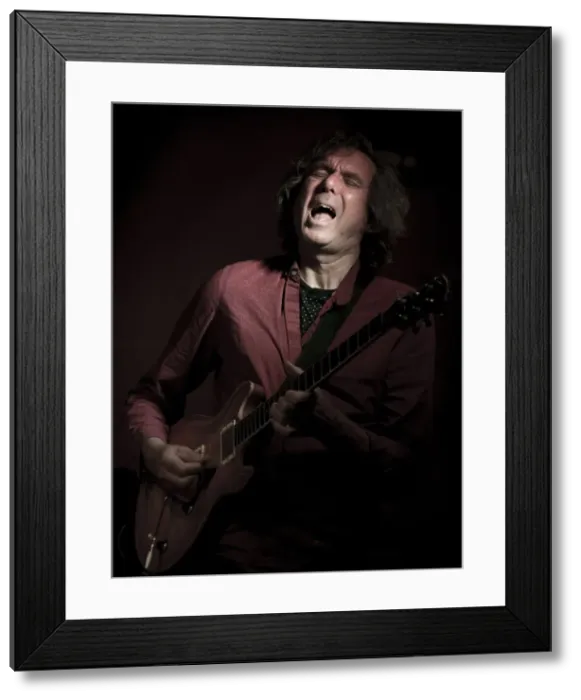 Framed Print : John Etheridge, 2016. Artist: Alan John Ainsworth Framed Print : John Etheridge, 2016. Artist: Alan John Ainsworth