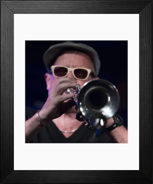 Framed Print : Dave Douglas, 2016. Artist: Alan John Ainsworth Framed Print : Dave Douglas, 2016. Artist: Alan John Ainsworth