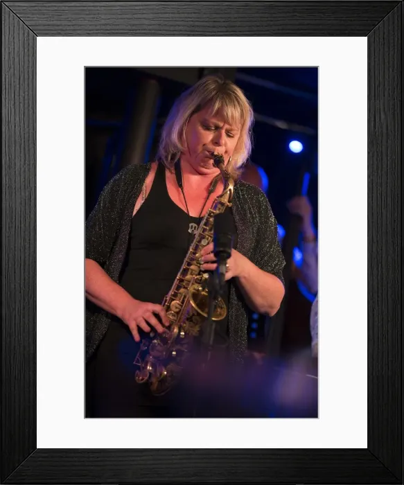 Framed Print : Christine Jensen, 2016. Artist: Alan John Ainsworth Framed Print : Christine Jensen, 2016. Artist: Alan John Ainsworth