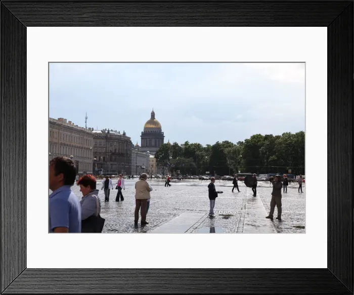 Framed Print : Palace Square, St Petersburg, Russia, 2011. Artist: Sheldon Marshall Framed Print : Palace Square, St Petersburg, Russia, 2011. Artist: Sheldon Marshall