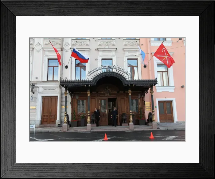 Framed Print : Entrance of the Taleon Imperial Hotel, St Petersburg, Russia, 2011. Artist: Sheldon Marshall Framed Print : Entrance of the Taleon Imperial Hotel, St Petersburg, Russia, 2011. Artist: Sheldon Marshall