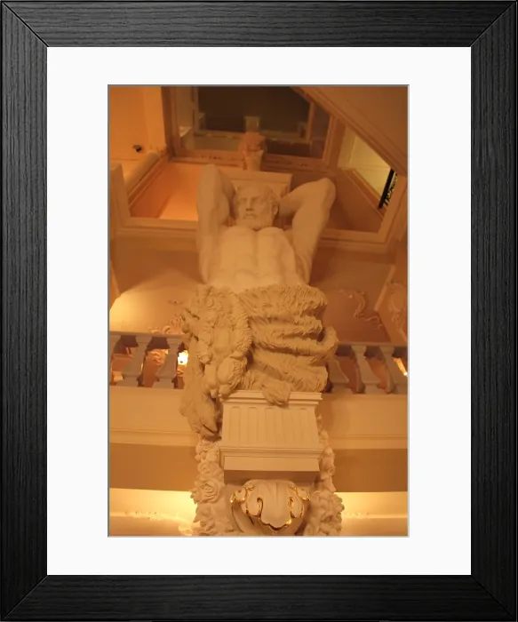 Framed Print : Statue, interior of the Taleon Imperial Hotel, St Petersburg, Russia, 2011. Artist: Sheldon Marshall Framed Print : Statue, interior of the Taleon Imperial Hotel, St Petersburg, Russia, 2011. Artist: Sheldon Marshall