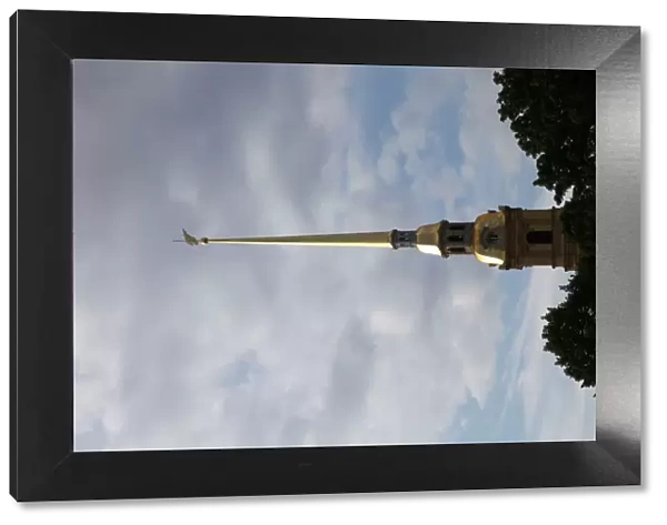 Spire of the bell tower, Peter and Paul Cathedral, St Petersburg, Russia, 2011. Artist: Sheldon Marshall