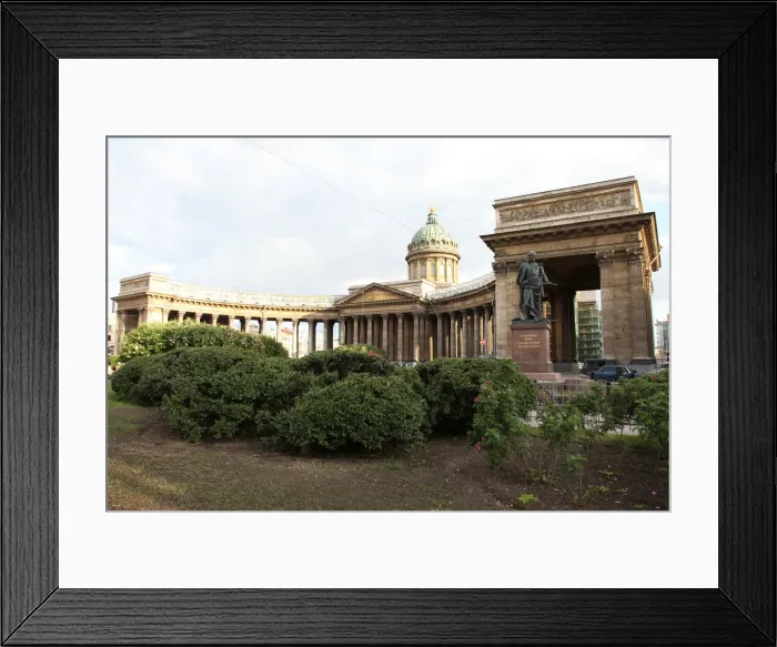 Framed Print : Kazan Cathedral, St Petersburg, Russia, 2011. Artist: Sheldon Marshall Framed Print : Kazan Cathedral, St Petersburg, Russia, 2011. Artist: Sheldon Marshall