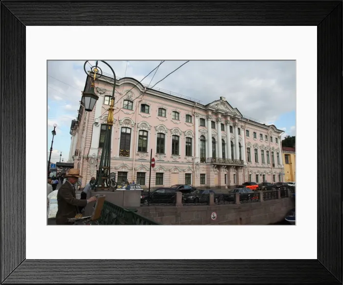 Framed Print : Stroganov Palace, St Petersburg, Russia, 2011. Artist: Sheldon Marshall Framed Print : Stroganov Palace, St Petersburg, Russia, 2011. Artist: Sheldon Marshall