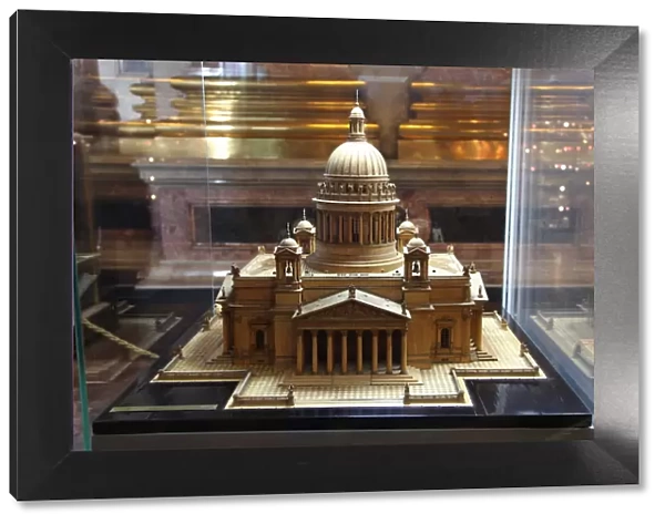 Model of St Isaacs Cathedral, St Petersburg, Russia, 2011. Artist: Sheldon Marshall