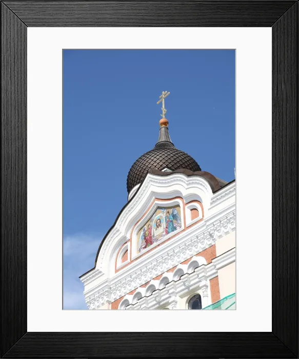 Framed Print : Alexander Nevsky Cathedral, Tallin, Estonia, 2011. Artist: Sheldon Marshall Framed Print : Alexander Nevsky Cathedral, Tallin, Estonia, 2011. Artist: Sheldon Marshall