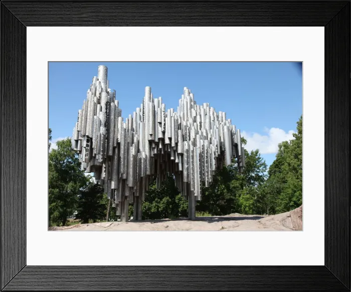 Framed Print : Sibelius Monument, Sibelius Park, Helsinki, Finland, 2011. Artist: Sheldon Marshall Framed Print : Sibelius Monument, Sibelius Park, Helsinki, Finland, 2011. Artist: Sheldon Marshall