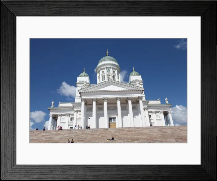Framed Print : Lutheran Cathedral, Helsinki, Finland, 2011. Artist: Sheldon Marshall Framed Print : Lutheran Cathedral, Helsinki, Finland, 2011. Artist: Sheldon Marshall